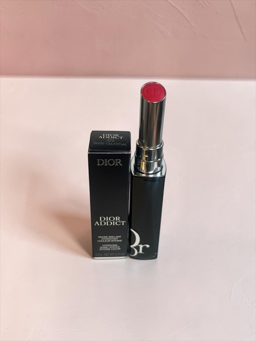 Dior Addict Hydrating Shine Lipstick - 373 Rose Celestial. NIB! MSRP$48 - Picture 7 of 9